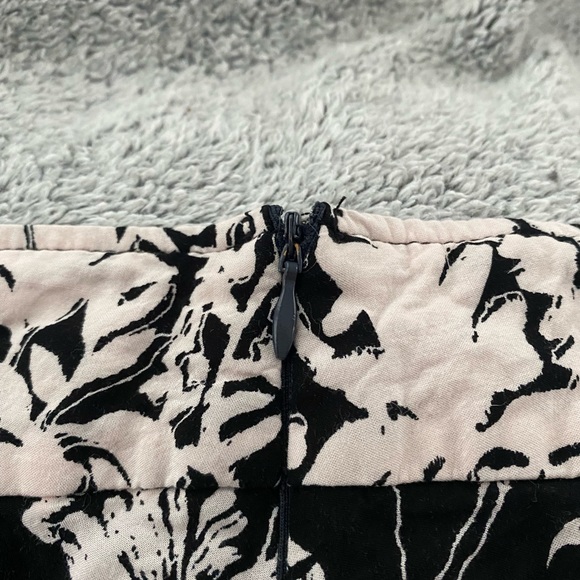 Free People Black & White Floral Skort - Picture 3 of 6